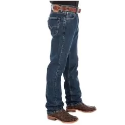 Levi Strauss & Co. Men's Regular Fit 505 Dark Stonewash Jeans -Western Cowboy Equipment Shop 00505 4886 5