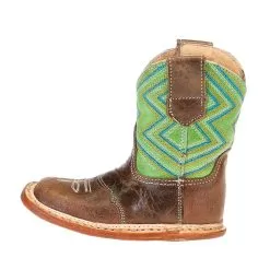 Roper Infant Roper Cowbabies Sage Green Geo Boot -Western Cowboy Equipment Shop 09 016 7912 1644 2