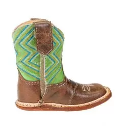 Roper Infant Roper Cowbabies Sage Green Geo Boot -Western Cowboy Equipment Shop 09 016 7912 1644 4