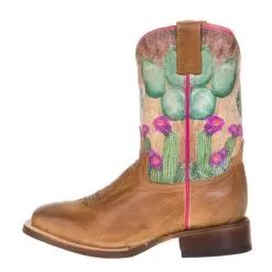 Roper Footwear Girls Roper Prickly Cactus Sq Toe Boot -Western Cowboy Equipment Shop 09 018 7022 1544 2