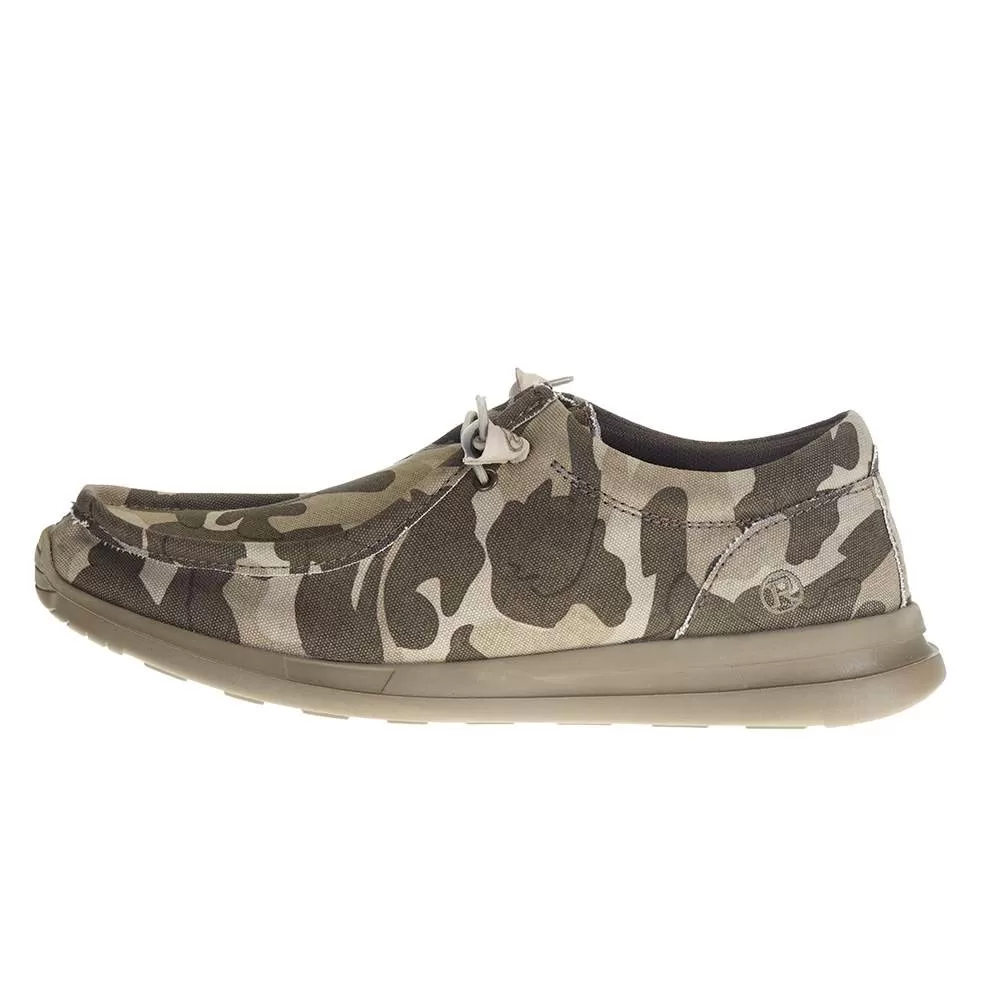 Roper Men's Roper Chillin Low Camo Canvas Slip On Casual Shoe 5 Roper Men's Roper Chillin Low Camo Canvas Slip On Casual Shoe - Image 3