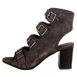 Roper Women's Milo Black Vintage Leather Sandal -Western Cowboy Equipment Shop 09 021 0946 2732 3