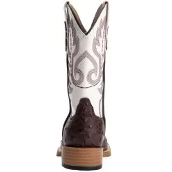 Roper Kid's Brown Ostrich Print Cowboy Boots -Western Cowboy Equipment Shop 09 18 1900 0049 4