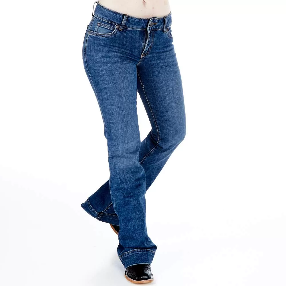 Wrangler Women's Retro Mae Trouser - Faeleen 4 Wrangler Women's Retro Mae Trouser - Faeleen - Image 2