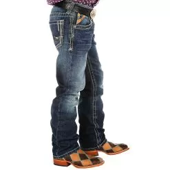 Ariat Boy's B5 Boundary Med Wash Jeans 7 Ariat Boy's B5 Boundary Med Wash Jeans -Western Cowboy Equipment Shop 10018338 2