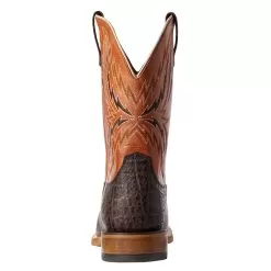 Ariat Men's Ariat Arena Rebound Chocolate 11in. Rave Orange Square Toe Cowboy Boot 9 Ariat Men's Ariat Arena Rebound Chocolate 11in. Rave Orange Square Toe Cowboy Boot -Western Cowboy Equipment Shop 10031464 3