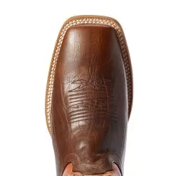 Ariat Men's Ariat Arena Rebound Chocolate 11in. Rave Orange Square Toe Cowboy Boot 10 Ariat Men's Ariat Arena Rebound Chocolate 11in. Rave Orange Square Toe Cowboy Boot -Western Cowboy Equipment Shop 10031464 4