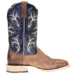 Ariat Men's Cowboss King Brown 11in. Grotto Blue Square Toe Boot -Western Cowboy Equipment Shop 10038264 4
