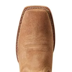 Ariat Men`s Relentless Sic`em Frontier Brown Roughout Cowboy Boots -Western Cowboy Equipment Shop 10040427 4