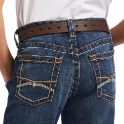 Ariat Boy's B4 Relaxed Ramos Fashion Bootcut Jean -Western Cowboy Equipment Shop 10041090 02