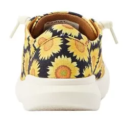 Ariat Women's Hilo Sunflower Skies Lace Up Casual Shoe -Western Cowboy Equipment Shop 10042513 05
