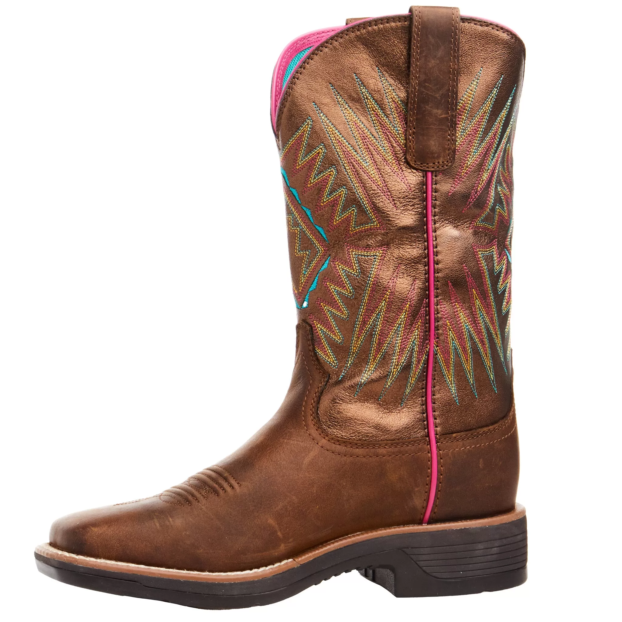 Ariat Women's Ridgeback Distressed Tan/ Bridle Tan 11 In Top Boot 5 Ariat Women's Ridgeback Distressed Tan/ Bridle Tan 11 In Top Boot - Image 3