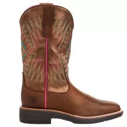 Ariat Women's Ridgeback Distressed Tan/ Bridle Tan 11 In Top Boot 11 Ariat Women's Ridgeback Distressed Tan/ Bridle Tan 11 In Top Boot -Western Cowboy Equipment Shop 10047059 05