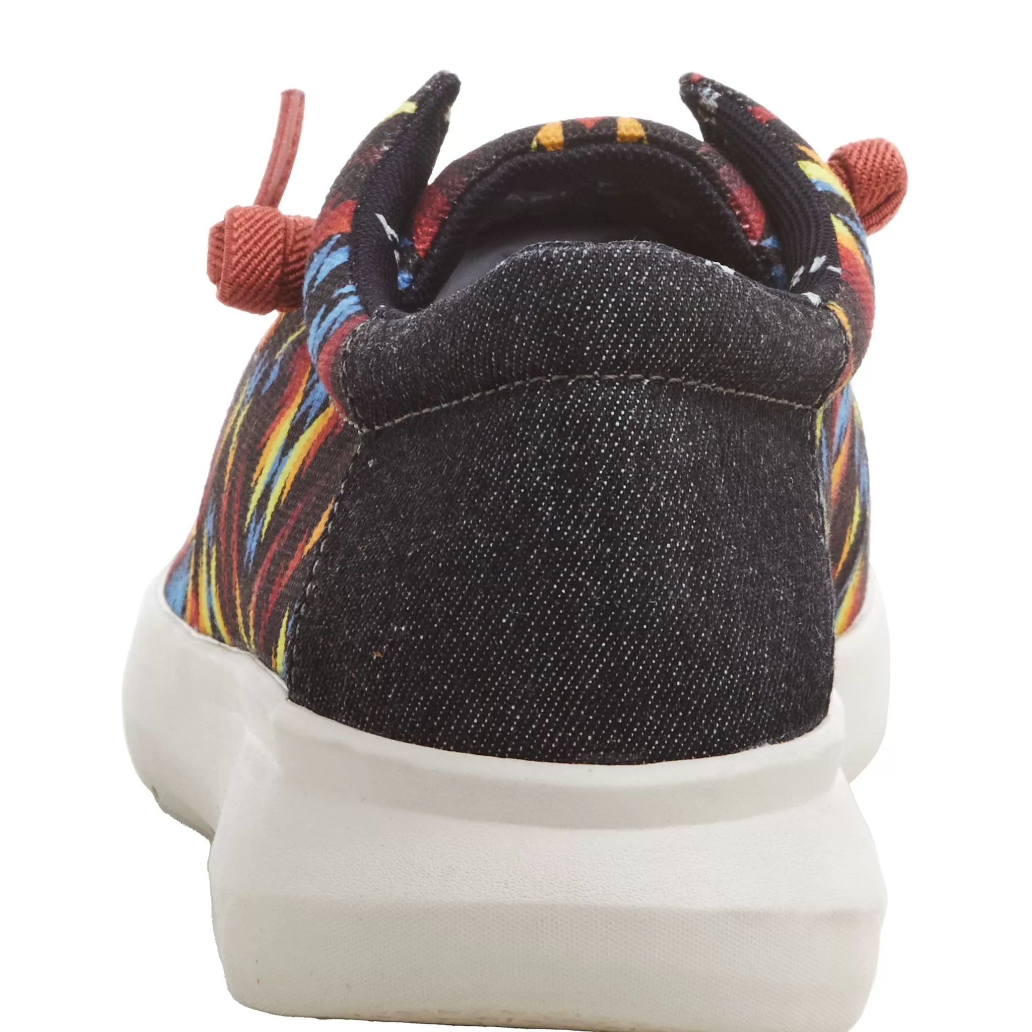 Ariat Men's Hilo Stretch Lace Fiery Aztec Print Dark Denim Casual Shoe 5 Ariat Men's Hilo Stretch Lace Fiery Aztec Print Dark Denim Casual Shoe - Image 3