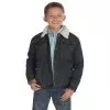 Wrangler Boys Rustic Blue Sherpa Lined Jacket -Western Cowboy Equipment Shop 102203 default l