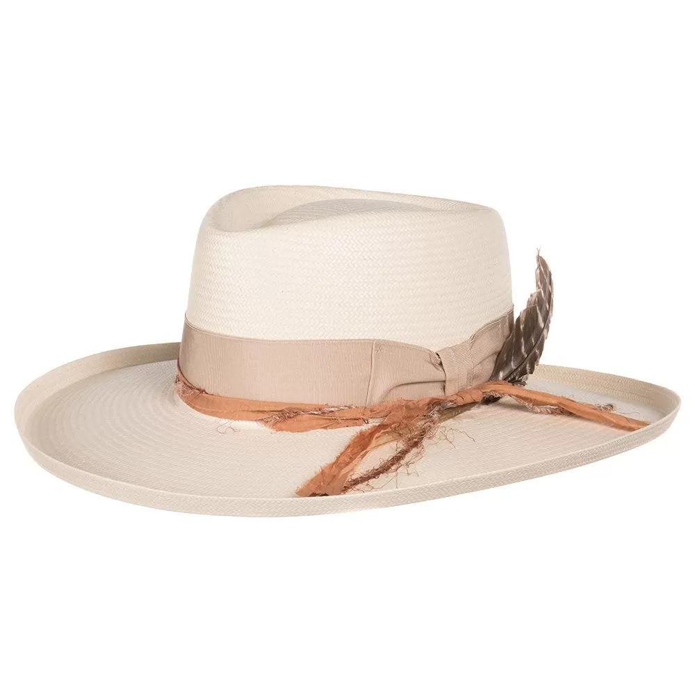 Stetson Hats Kings Row Peach Band 3 1/2in. Brim 3 Stetson Hats Kings Row Peach Band 3 1/2in. Brim
