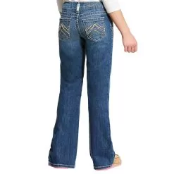 Ariat Girls Real Bootcut Whipstitch Jeans