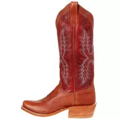 Rios Of Mercedes Men's Rios Of Mercedes Tan Bison 14in. Red Explosion Top Cutter Toe Boot 9 Rios Of Mercedes Men's Rios Of Mercedes Tan Bison 14in. Red Explosion Top Cutter Toe Boot -Western Cowboy Equipment Shop 106793 3