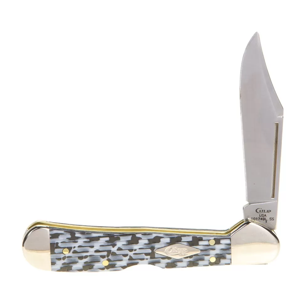 Case Black And White Carbon Fiber Mini CopperLock 3 Case Black And White Carbon Fiber Mini CopperLock