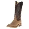 Anderson Bean Men's American Distressed Buffalo 13in. Chocolate Mad Cat Top Crepe Sole -Western Cowboy Equipment Shop 108534 default l