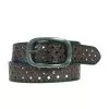 Gem Dandy Accessories Womens Vintage Brown Perforated Belt -Western Cowboy Equipment Shop 108988 default l
