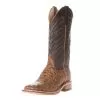 Anderson Bean Men's Ride Ready Terra Vintage Full Quill Ostrich 13in.Chocolate Top -Western Cowboy Equipment Shop 109043 default l