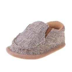 Infant M+F Liam Grey Baby Buckers Shoe