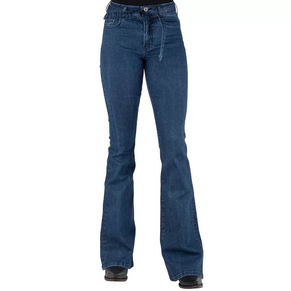 Stetson Women's High Waist Flare Fit Jean 4 Stetson Women's High Waist Flare Fit Jean - Image 2