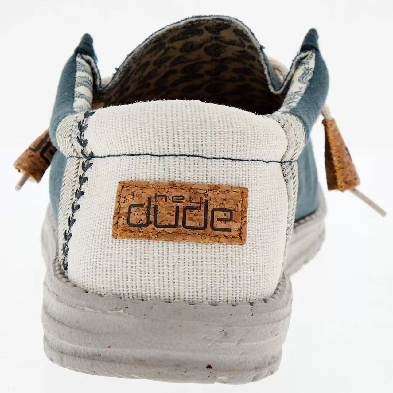 Heydude Men's Hey Dude Wally Line Natural Teal 5 Heydude Men's Hey Dude Wally Line Natural Teal - Image 3