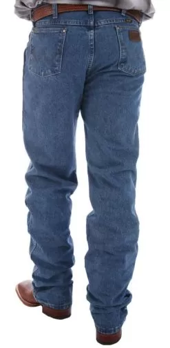Wrangler Men's Cowboy Cut Stonewash Denim Jeans