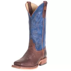 Anderson Bean Kids Toast Bison With Blue Mad Dog Top Boot