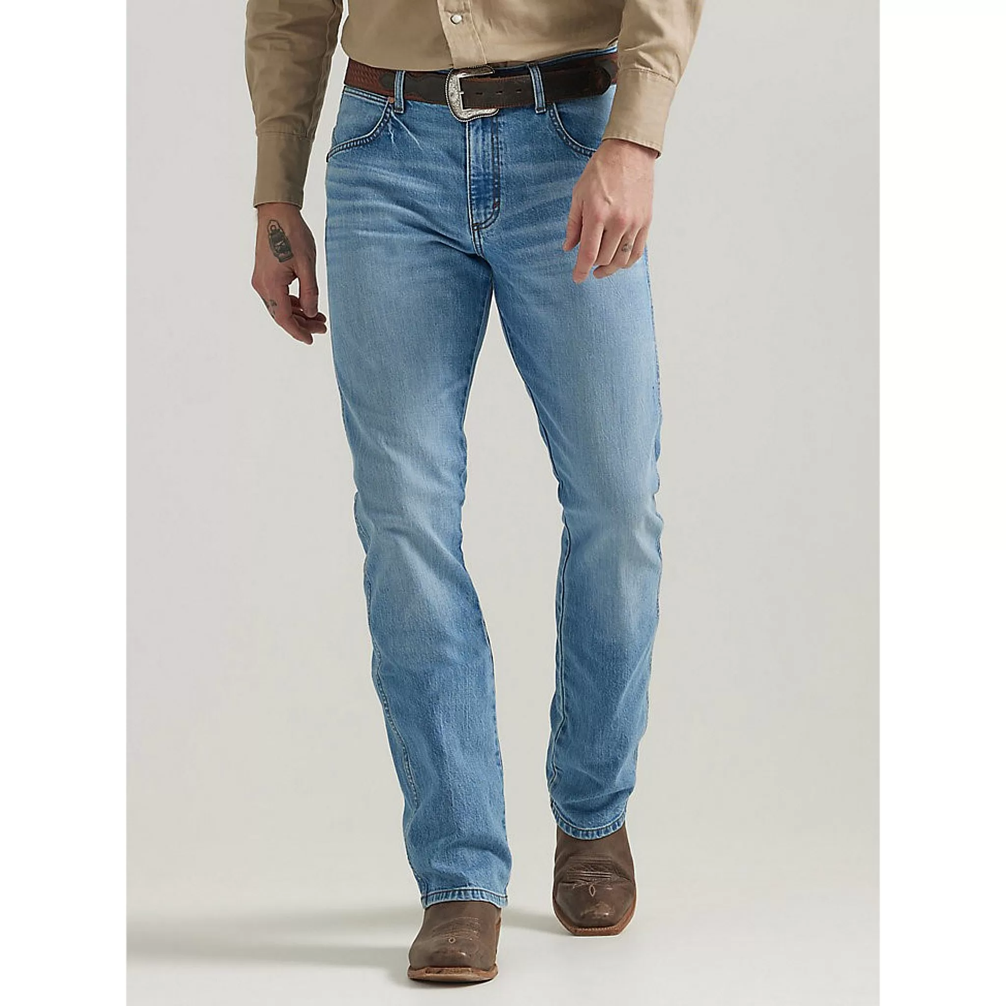 Wrangler Retro Men's Slim Fit Bootcut Jeans 4 Wrangler Retro Men's Slim Fit Bootcut Jeans - Image 2