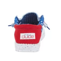 Heydude Men`s Hey Dude White Wally Tri Sox American Pride -Western Cowboy Equipment Shop 112562172 4