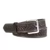 Texas Saddlery Black Waffle Pattern Belt -Western Cowboy Equipment Shop 114873 default l