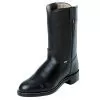 Justin Boots Mens Temple Black Pull On Cowboy Boot -Western Cowboy Equipment Shop 11573 default l