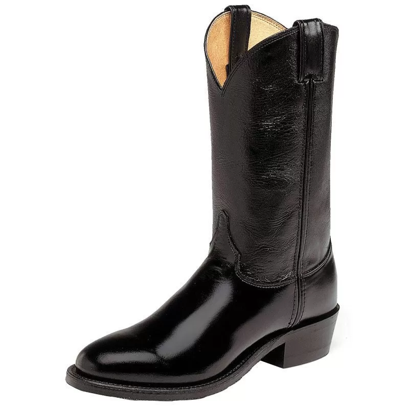 Justin Boots Men's Justin Black Melo Veal Cowboy Boots 3 Justin Boots Men's Justin Black Melo Veal Cowboy Boots