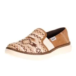 Womens Ariat Tan Diamond Aztec Ryder Casual