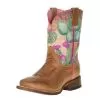 Roper Footwear Girls Roper Prickly Cactus Sq Toe Boot -Western Cowboy Equipment Shop 116649 default l
