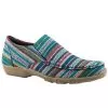 Roper Footwear Women's Multi Color Textile Southwestern Casual Shoe