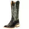 Horsepower Men's Top Hand Black Full Quill Ostrich 13in. Emerald Explosion Top -Western Cowboy Equipment Shop 119158 default l