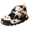 Twisted X Infants Hair On Hide Cow Print Driving Moc -Western Cowboy Equipment Shop 119168 default l