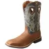 Twisted X Men`s Peanut And Navy Top Hand Cowboy Boot -Western Cowboy Equipment Shop 120524 default l