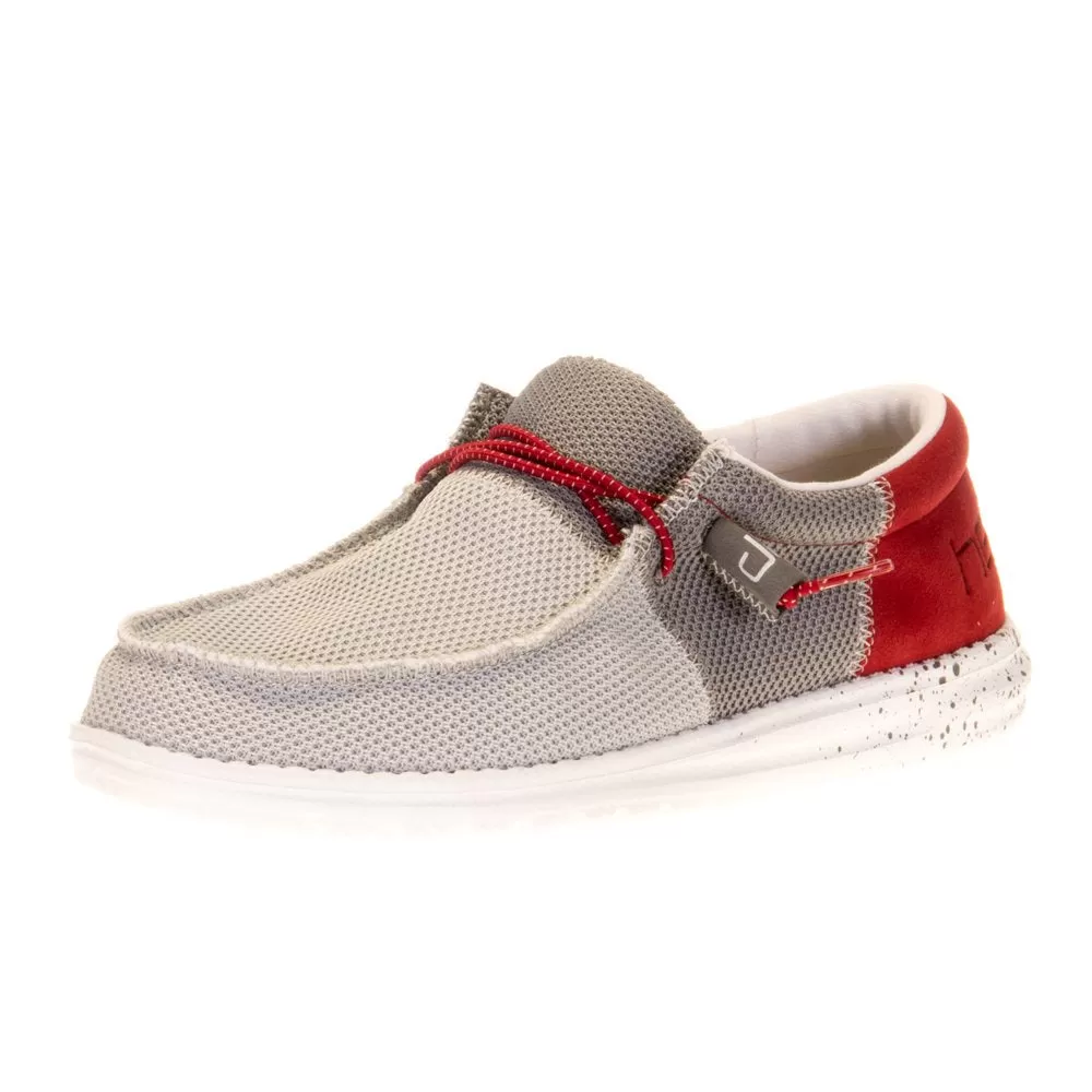 Heydude Men's Hey Dude Wally Funk Dark Grey Causal Shoe 3 Heydude Men's Hey Dude Wally Funk Dark Grey Causal Shoe