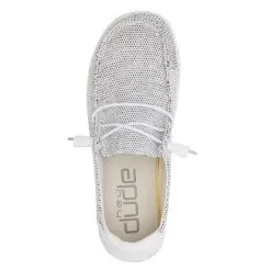 Heydude Women's Hey Dude Wendy Sox Stone White Casual Slip-On -Western Cowboy Equipment Shop 121410705 5