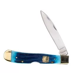 Western Fashion Twisted X Black Bone Lockback Knife