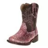 Roper Footwear Girls Footwear Pink Glitter Boot 09-017-1225-2062 -Western Cowboy Equipment Shop 122584 default l