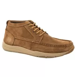 Roper Footwear Mens Clear Cutt II Tan Suede Casual Shoe