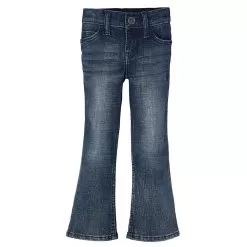 Wrangler Girl's Dark Wash Boot Cut Jeans