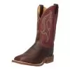 Justin Boots Men's Justin Bent Rail Frontier Bender Brown Whiskey 11in. Riley Brick Top Boot