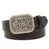 Women's Ariat® Rhinestone Filigree Black Tooled Belt 1 Women's Ariat® Rhinestone Filigree Black Tooled Belt -Western Cowboy Equipment Shop 127872 default l